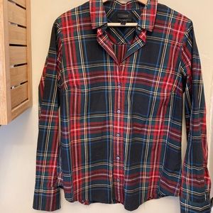 J. Crew Perfect Fit Shirt in Stewart Plaid